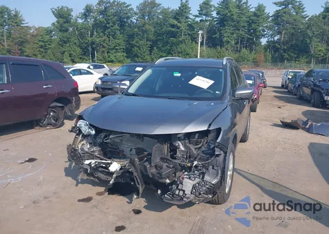 2016 Nissan Rogue Sv из США, поврежденный, VIN KNMAT2MT3GP723449